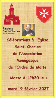 Célébration Ordre de Malte Monégasque