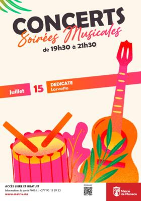 Soirées Musicales Estivales - Dedicate