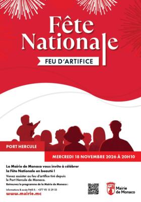 Feu d'artifice de Fête Nationale 2026