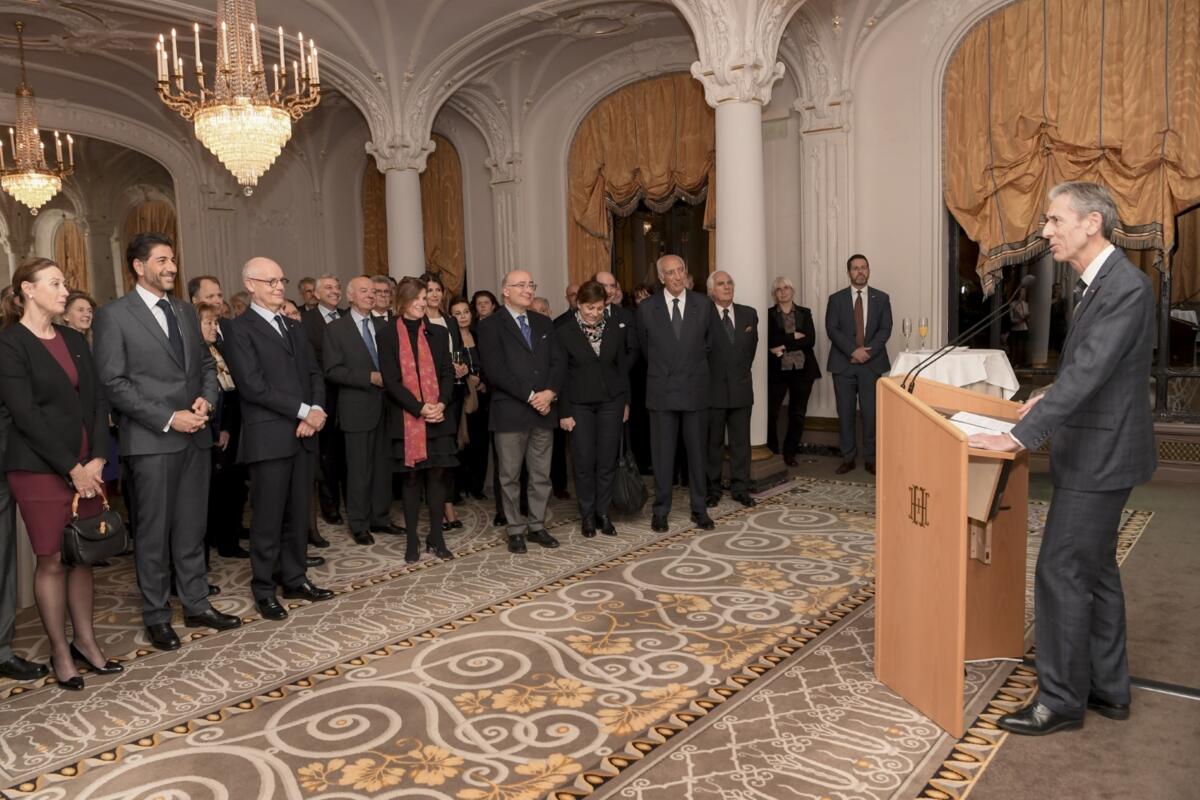 Vœux de Gilles Tonelli au Corps Diplomatique et Consulaire accrédité à Monaco