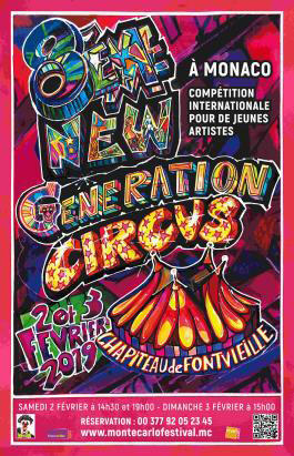 PALMARES 8e NEW GENERATION &#8211; Festival pour jeunes artistes &#8211; 2 et 3 février 2019