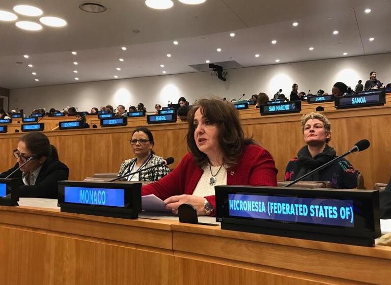 ONU Monaco à la 63ème session de la Commission de la condition de la femme