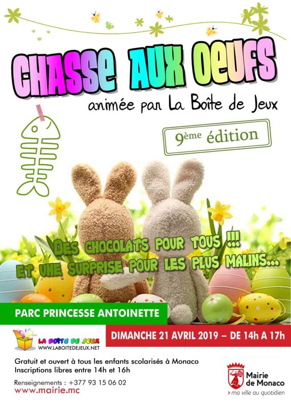 Double animation au Jardin Exotique de Monaco et au Parc Princesse Antoinette pour Pâques