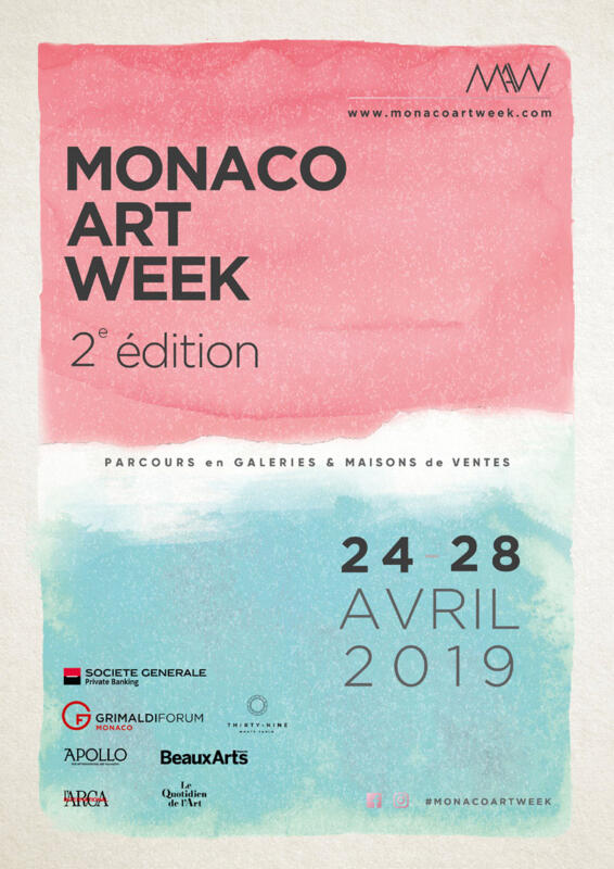 « MONACO ART WEEK » du 24 au 28 avril 2019