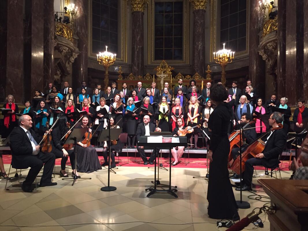 L’Ambassade de Monaco en Allemagne soutient le Concert « sans frontières » de la Chorale diplomatique de Berlin