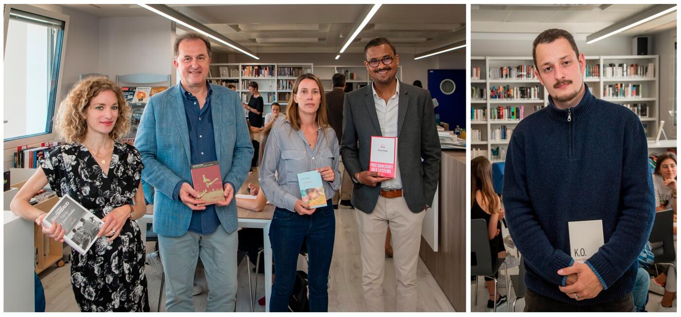 Rencontre auteurs &#8211; élèves autour du « Coup de Cœur des Lycéens » 2019