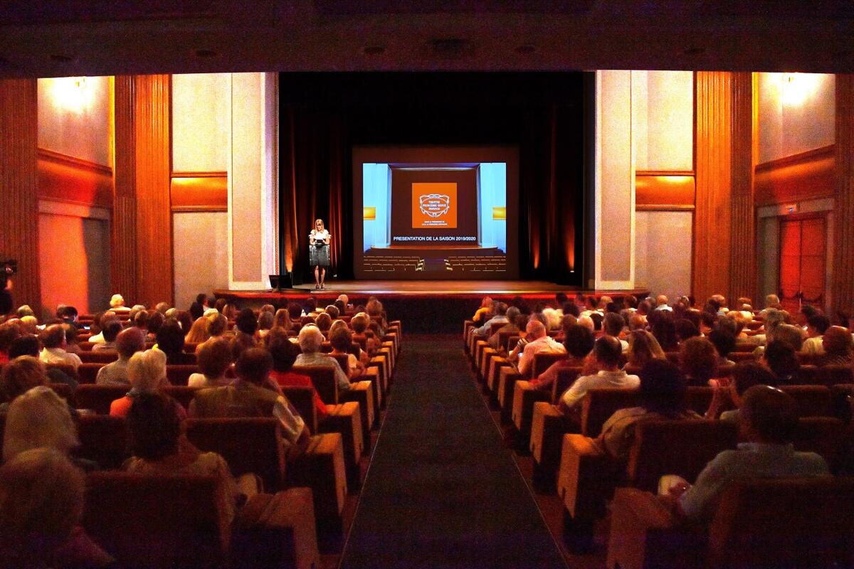 Présentation de la nouvelle saison du Théâtre Princesse Grace