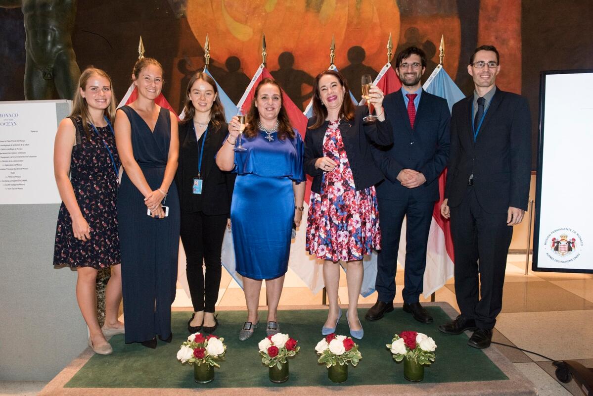 Une exposition photo “Monaco et l’Océan” à l’ONU en l’honneur de l’anniversaire de l’Avènement de S.A.S. le Prince Souverain