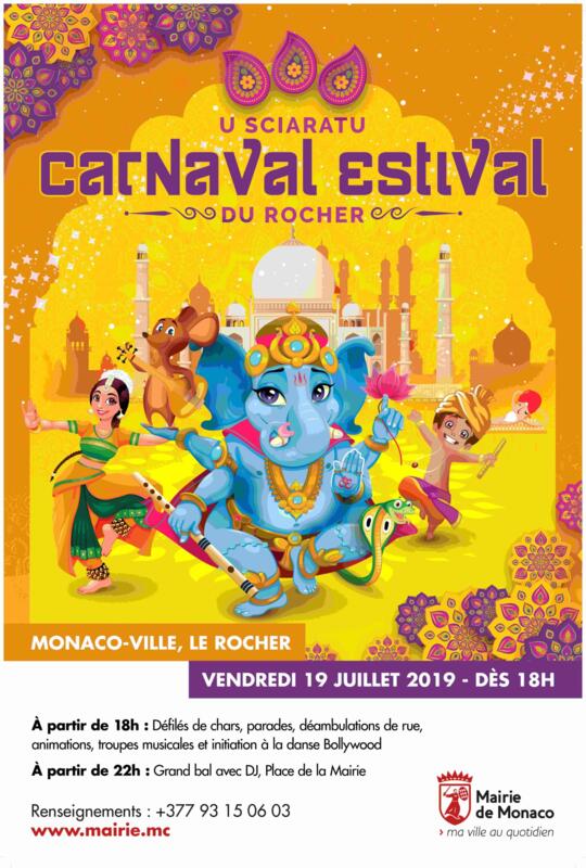 U Sciaratu, le Carnaval Estival du Rocher