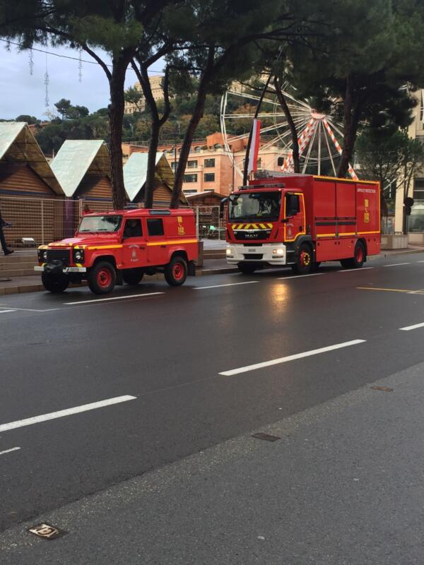 Les Sapeurs-Pompiers de Monaco en renfort dans les Alpes-Maritimes