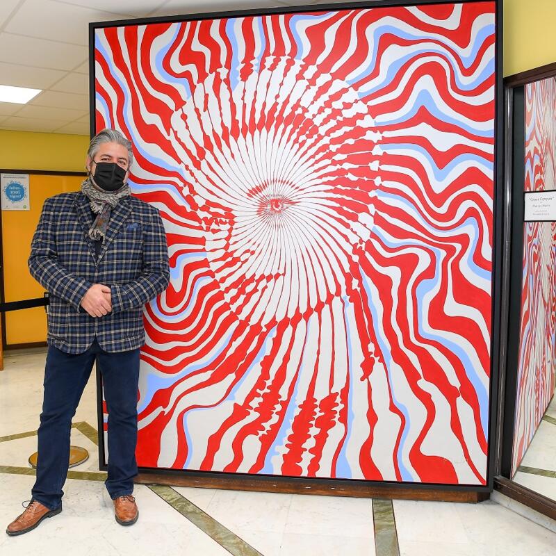 Inauguration au CHPG de « Grace Forever », une œuvre de Marcos Marin