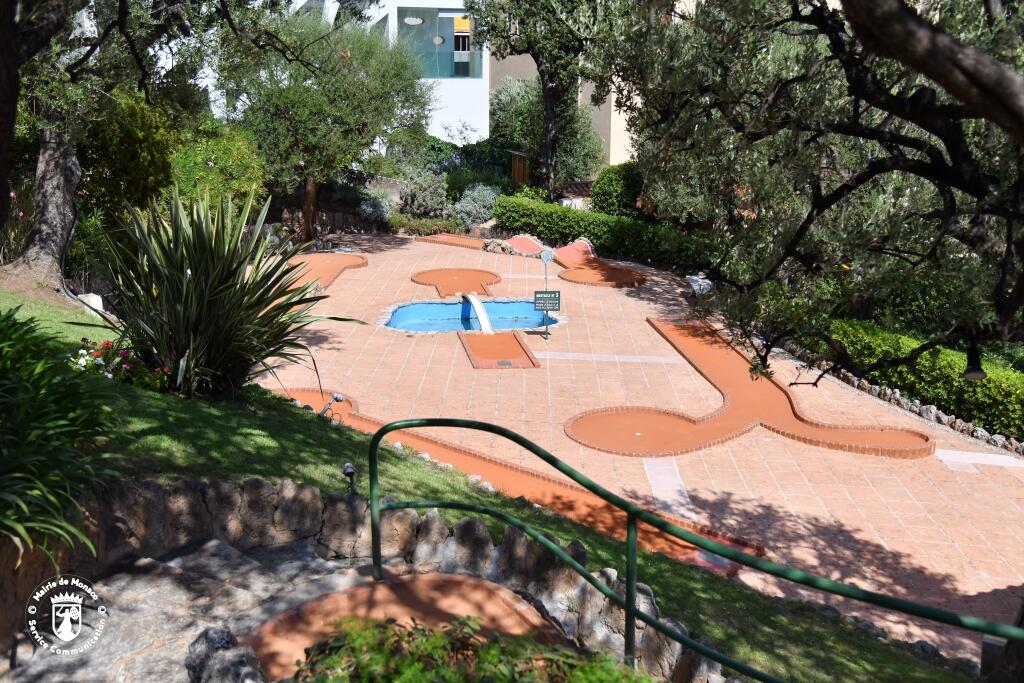 Réouverture du mini-golf du Parc Princesse Antoinette