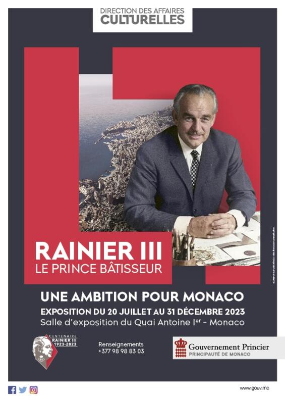 Exposition Rainier III, le Prince Bâtisseur &#8211; Une ambition pour Monaco