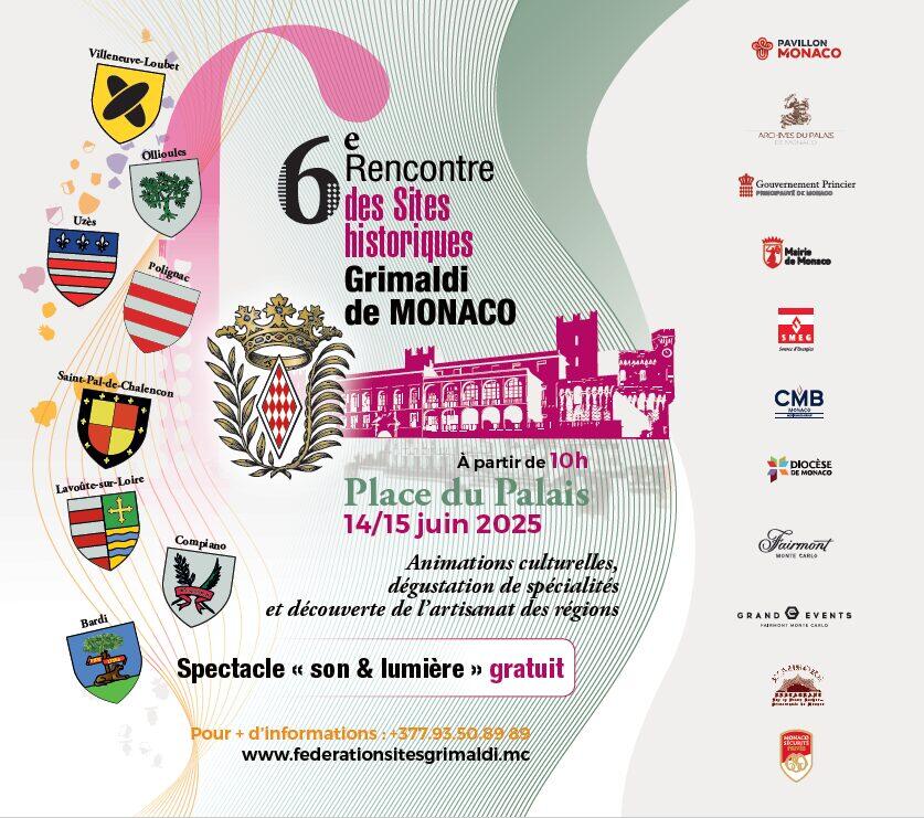 6ème Rencontre des Sites Historiques Grimaldi de Monaco