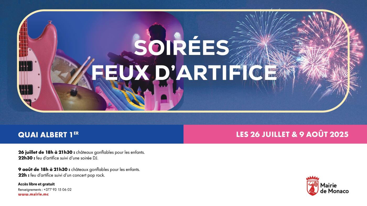 1ère soirée « Feux d’artifice » : J-10 !