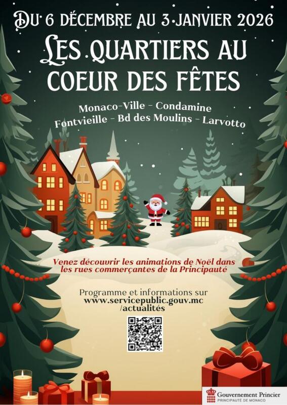 Célébrez la magie de Noël avec les commerçants de Monaco