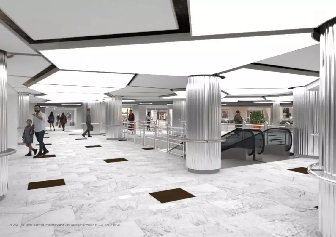 Le projet d’embellissement du Centre Commercial de Fontvieille se dévoile pour démarrer le mois prochain