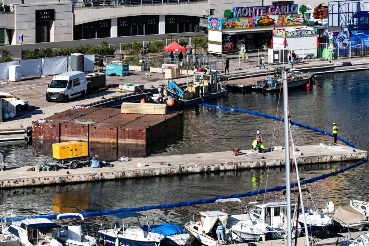 Les travaux d’extension de la Darse Sud débutent