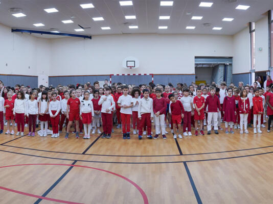L&rsquo;école des Révoires aux couleurs de la Fête Nationale