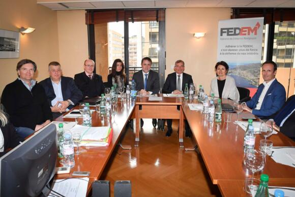 Didier Gamerdinger invité à participer aux travaux du Conseil Fédéral de la Fédération des Entreprises Monégasques (FEDEM)