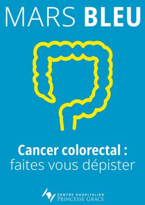 Mars bleu &#8211; Jeudi 14 mars : Journée de sensibilisation au dépistage précoce du cancer colorectal