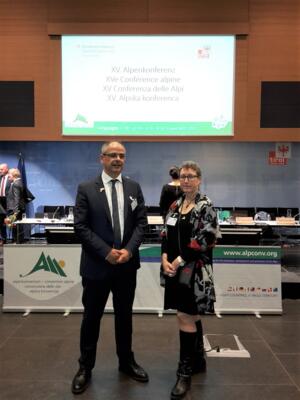 Convention Alpine – Monaco à la 15ème Conférence Alpine