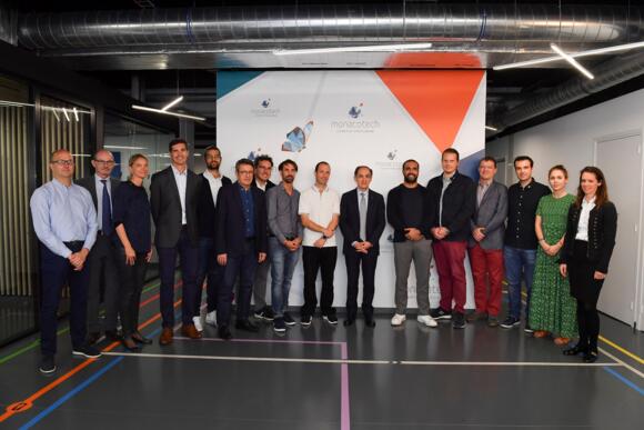 Jean Castellini souhaite la bienvenue aux 5 nouvelles startups  de MonacoTech