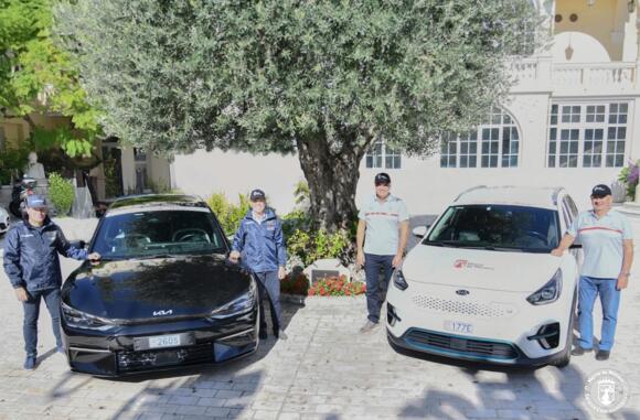 La Team « Daghe Mùnegu » a pris le départ du 8ème E-Rallye Monte-Carlo