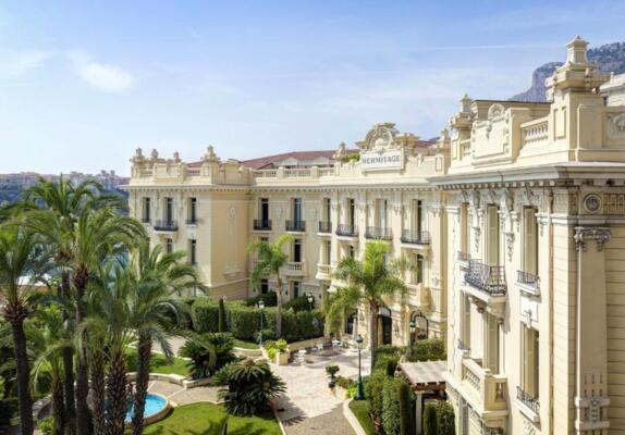 Hôtel Hermitage Monte-Carlo nommé parmi les 500 meilleurs hôtels du monde