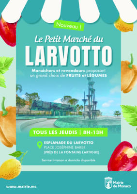 Un nouveau marché ambulant au Larvotto