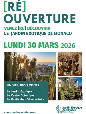 Réouverture du Jardin Exotique de Monaco après 6 ans de travaux