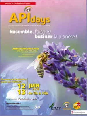 APIdays « Journées nationales de l&rsquo;abeille, sentinelle de l’environnement »