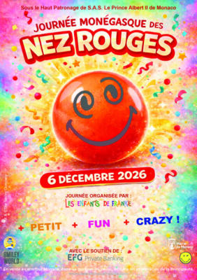 22ème EDITION de la Journée Monégasque des Nez Rouges :Un tout nouveau visage pour soutenir la cause des enfants !