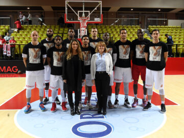 L’AS Monaco Basket soutient la nouvelle campagne de Fight Aids