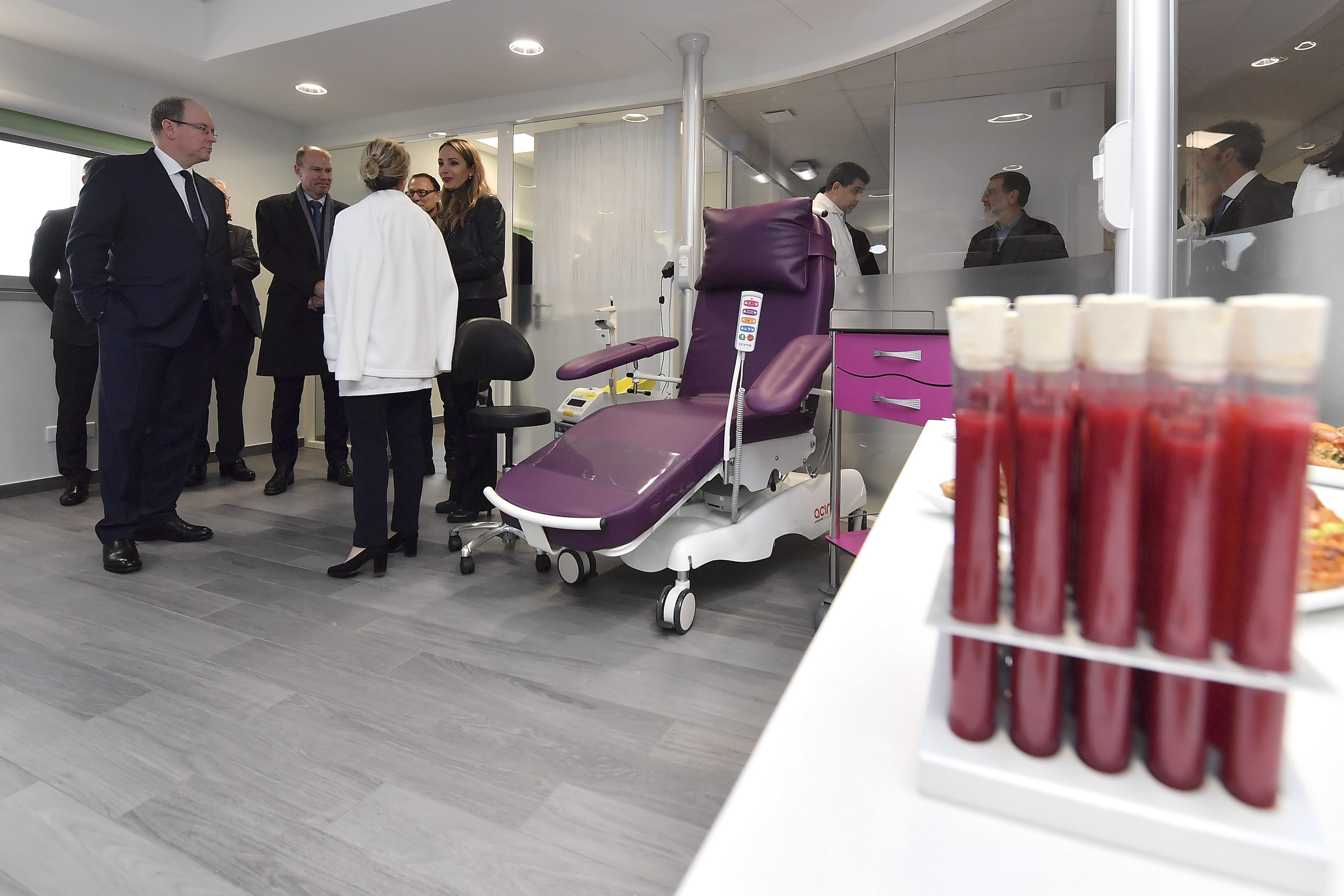 Inauguration du nouveau site de prélèvement du laboratoire et du nouveau Centre de Transfusion Sanguine2 Michael Alesi Dircom