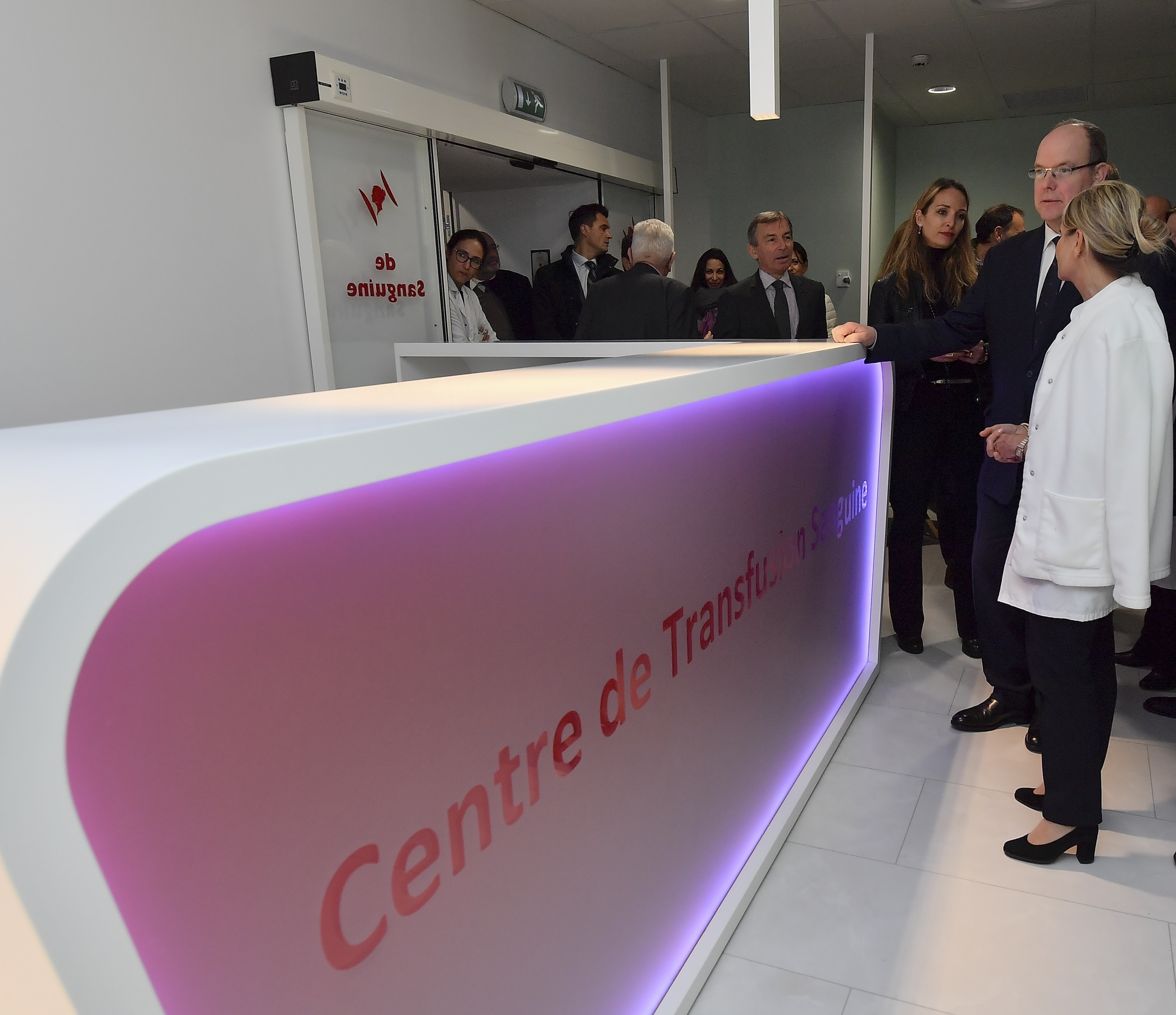 Inauguration du nouveau site de prélèvement du laboratoire et du nouveau Centre de Transfusion SanguineMichael Alesi Dircom