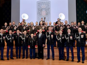 Les Carabiniers du Prince célèbrent la Saint Sébastien