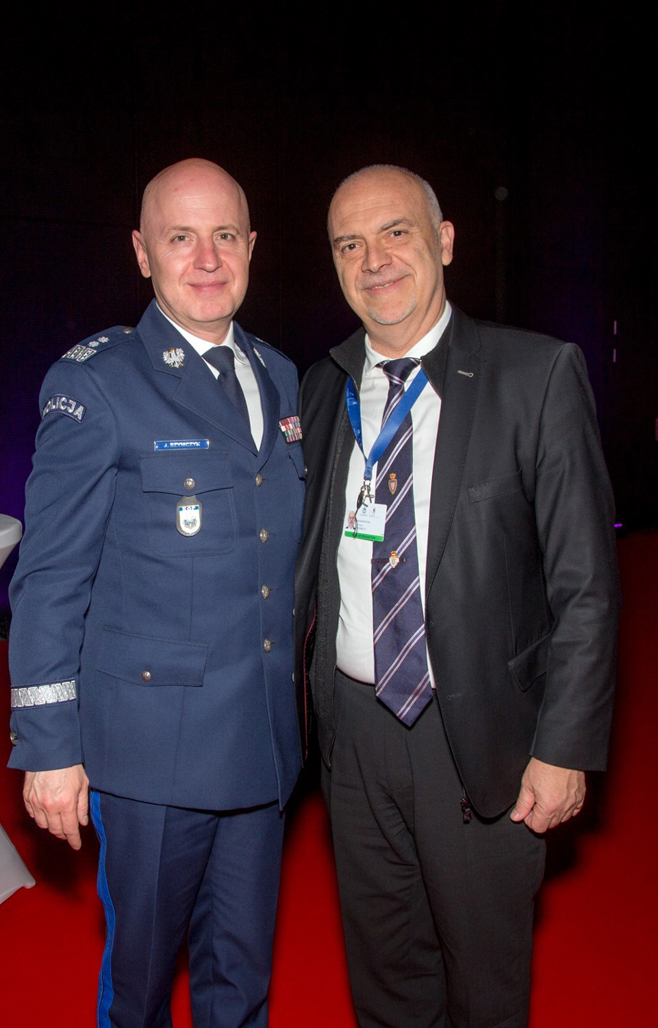 Interpol Pologne Jaroslaw Szymczyk et Richard Marangoni