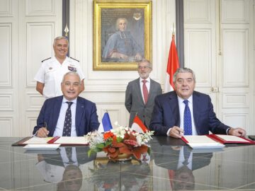 Signature d’un accord entre Monaco et la France en matière d’action de l’état en mer et de sûreté portuaire