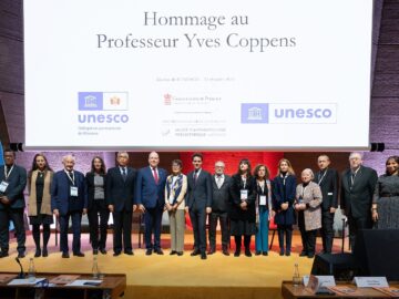 Hommage au Professeur Yves Coppens à l’UNESCO