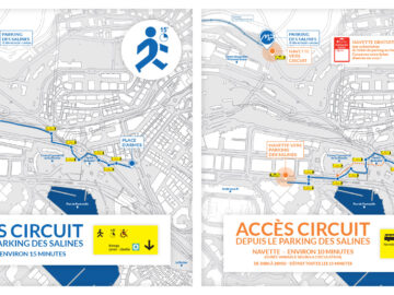 Courses automobiles : Le parking des Salines prêt à accueillir les spectateurs